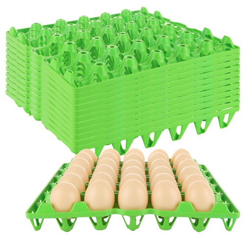 Pack plastic egg tray - 12,