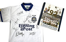 RARE MULTI SIGNED LEEDS UTD