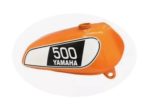 Yamaha 500 orange - xt,