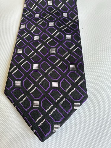Ozwald boateng purple tie - boateng,
