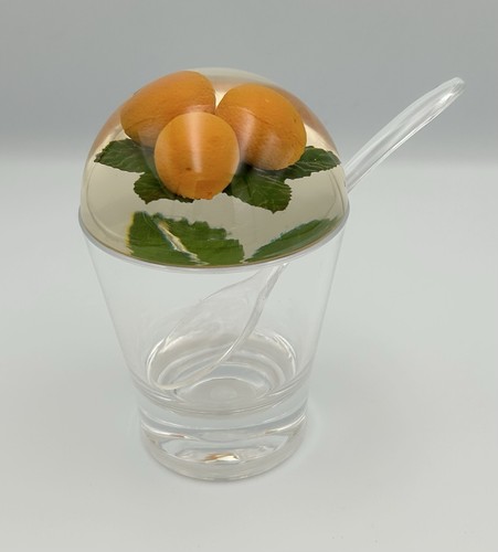 Vintage lucite honey - honey, jam