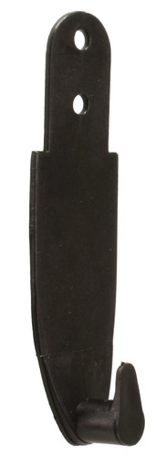 Seat belt retaining hook black - retaining,