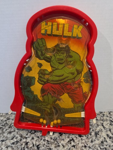 Vintage hulk toy pinball - vintage,