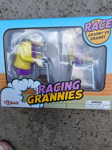 Bnib racing granny - racing, grandad