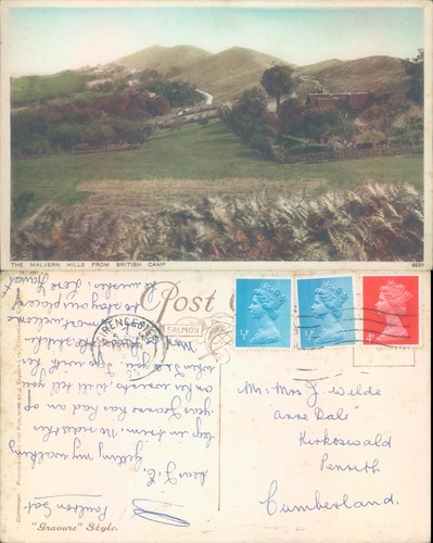The malvern hills from british - hills,