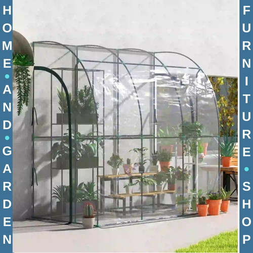 Walk lean greenhouse pvc - greenhouse,