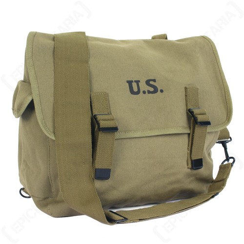 M1936 musette bag and strap - us,