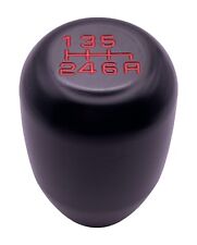 BLACK T2 6 spd RED gear knob for Honda S2000 Civic NSX CRV typeR Si FD2 FN2