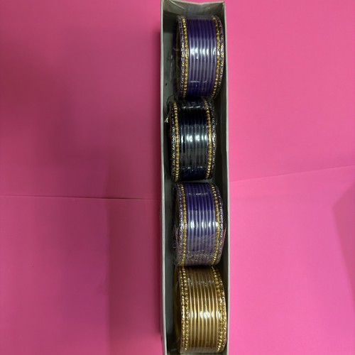 Sets metallic bangles - 4,