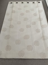 Next Eyelet Curtains 188cms Wide X 140cms Drop Each Curtain