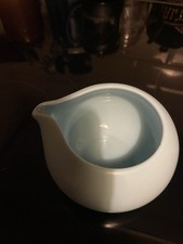 Nigella Lawson Living Kitchen Small Milk Jug Creamer Duck Egg Blue Conran