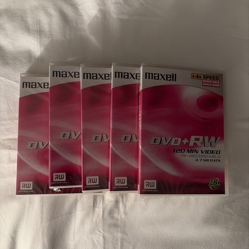 Maxell dvd rw - 5, dvd+rw