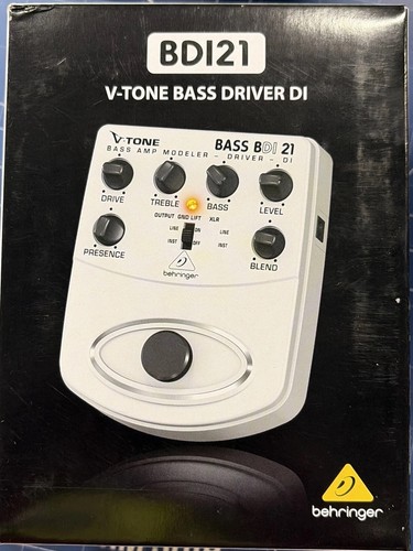 Behringer bass effects pedal - behringer,