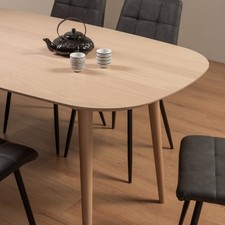 Johansen Scandi Oak 6 Seater