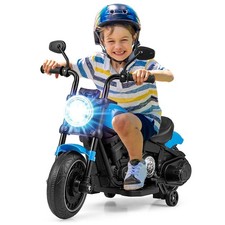 Kids ride motorcycle - kids,