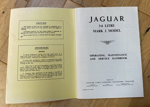 Jaguar mk2 litre 59 67 - jaguar,