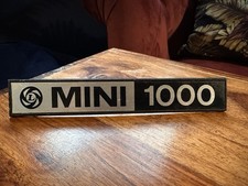 Vintage Mini 1000 Boot Badge Emblem 15.7cm Original Leyland