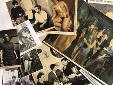 Lucien Freud Francis Bacon Frank Auerbach X10 Magazine Cuttings