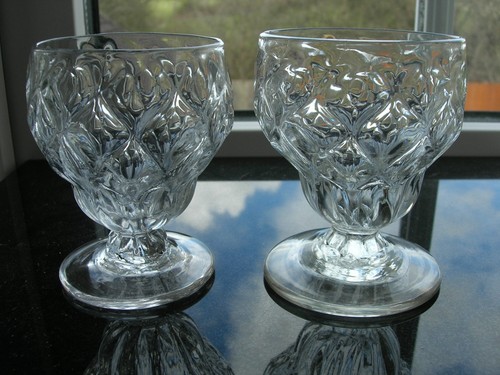 Antique two bonnet - -, moulded