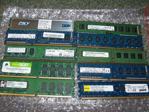Desktop ram job lot - -,