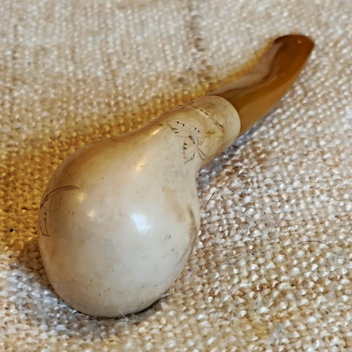 Meerschaum bent tobacco - meerschaum,