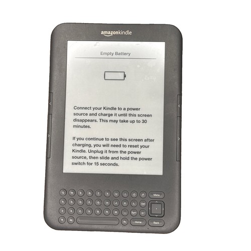 Amazon kindle 3rd gen d00901 - kindle,