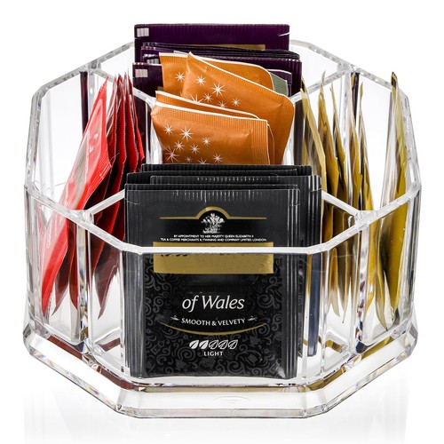 Acrylic tea bag organizer 5 - organizer,,