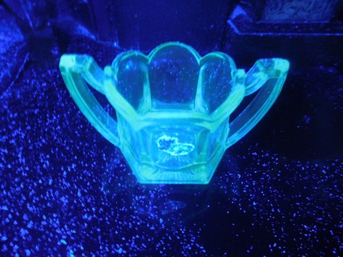 Vintage art deco thick glass - deco,