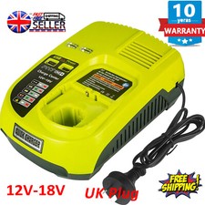UK Charger For Ryobi Lithium