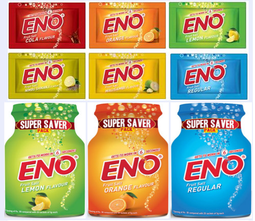 Eno fruit salt - regular, lemon