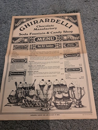 Vintage ghiradelli chocolate - ghiradelli,