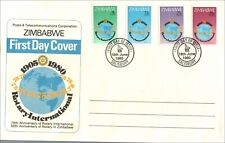 Zimbabwe 1980 Rotary International Anniversary FDC Salisbury SHS