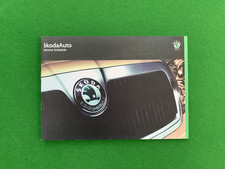 Skoda Karoq service book brand