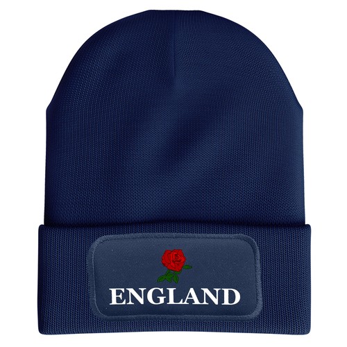 England patch beanie hat - patch,