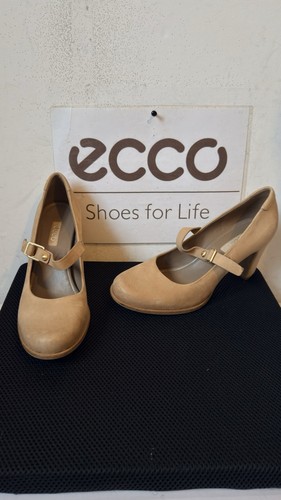 Ecco heels leather shoes - ecco,