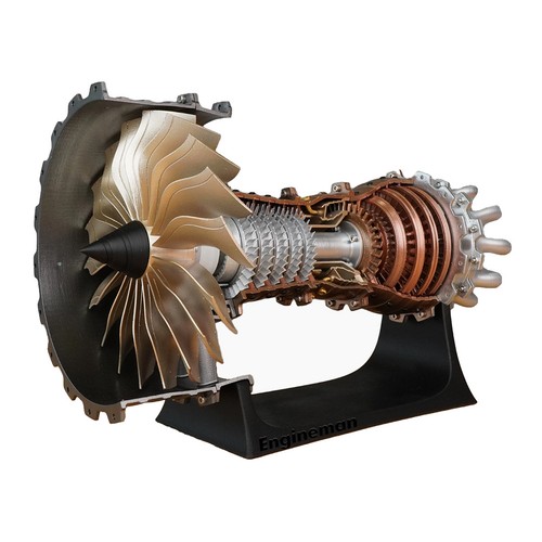 Aircraft engine model mini - engine, model,