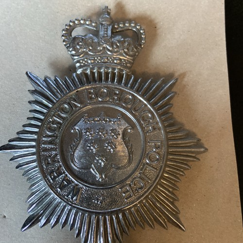 Warrington borough police hat - warrington,