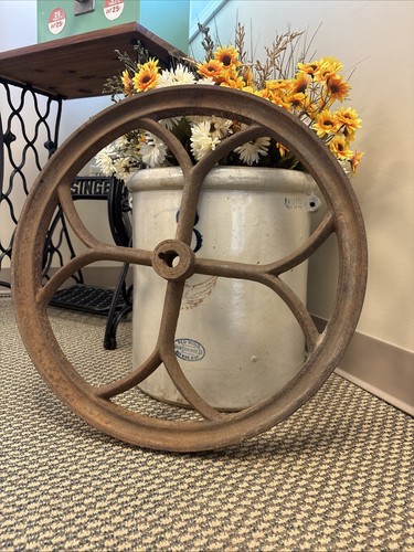 Antique cast iron coffee - 20”,