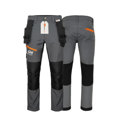 Vis softshell trousers mens - hi,