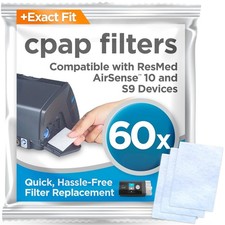 60 CPAP Filters for ResMed