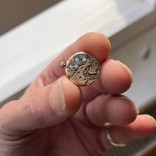 Vintage 1960's Omega cal 620 17J watch movement & dial - runs well