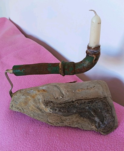 Upcycled driftwood pipe - upcycled,