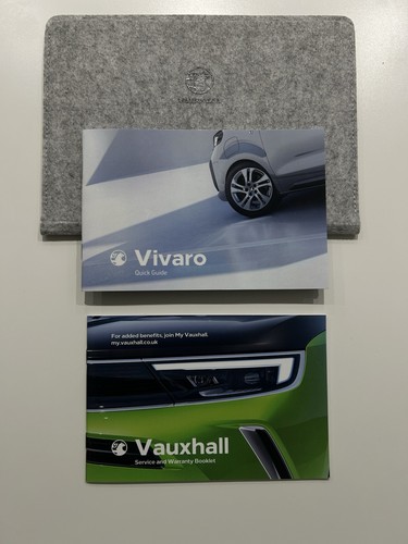 Genuine vauxhall vivaro - genuine,