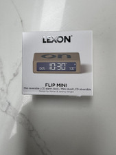 Lexon Flip Mini digital alarm