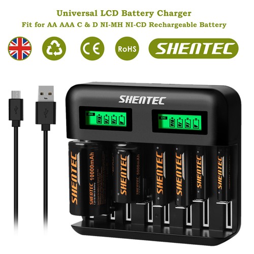 Slot lcd fast battery - 8,