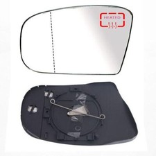 Wing Mirror Glass For Mercedes Benz S Class W220 1998 - 2003 Left Side Heated