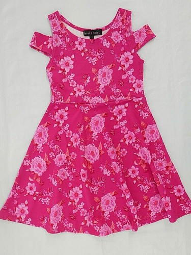Girls derek heart pink navy - heart,