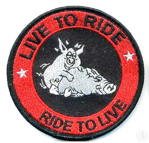 Outlaw biker gang hog - hog,