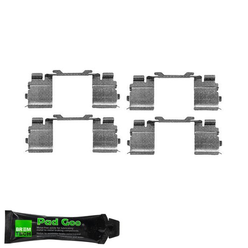 Front brake pad - brake, fitting