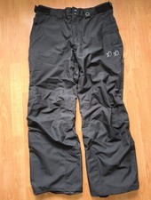 O'Neill High End Snowboard Pants Black With Recco Good Condition **Some Damage**
